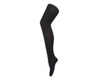 Sock Snob Womens 80 Den Opaque Coloured Winter Fashion Tights - Black