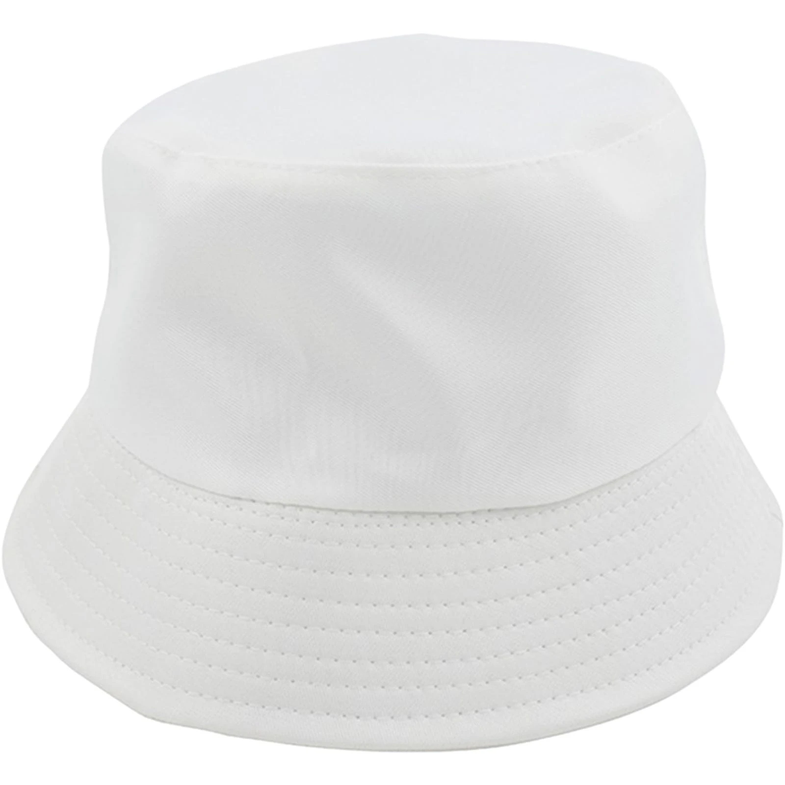 Kids White Bucket Hat