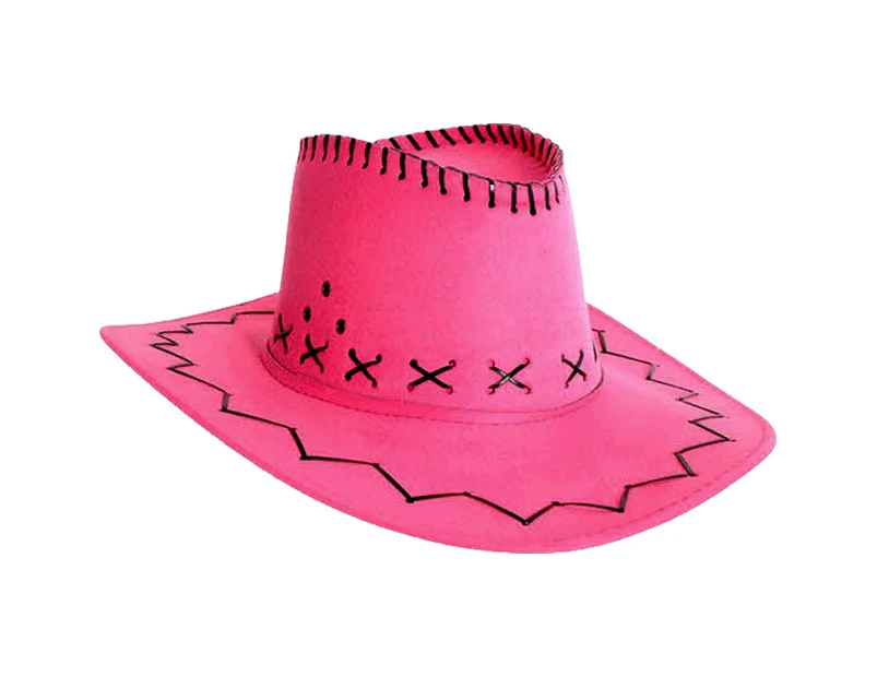 Adult Hot Pink Outback Cowboy Hat