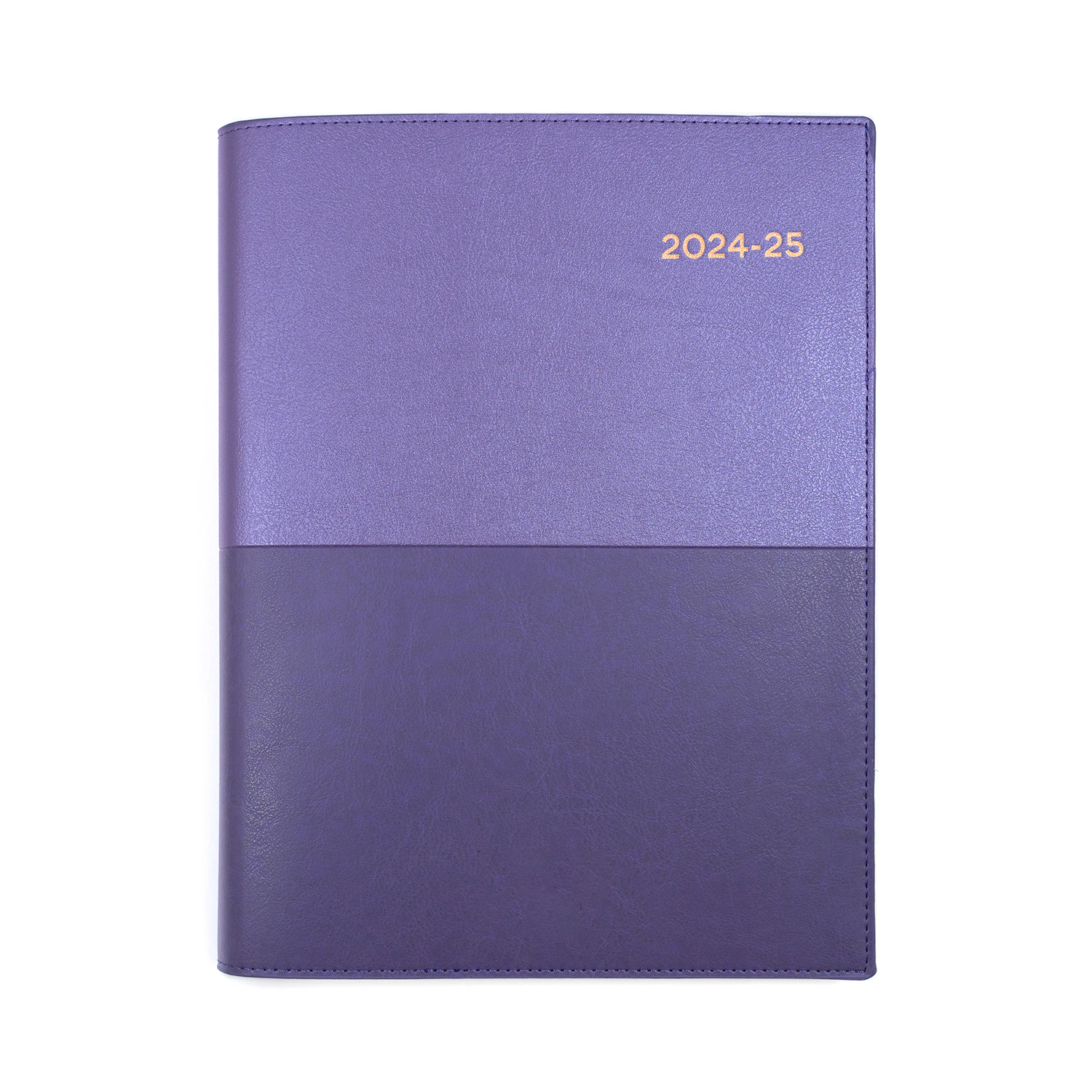 2024-2025 Financial Year Diary Collins Vanessa A4 Week to View Purple FY345.V55