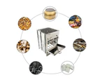 Portable Folding Outdoor Wood Burning Stainless Steel Stove Picnic BBQ Grill