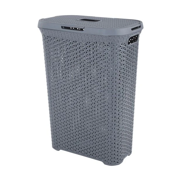 Plastic Woven Hamper - Anko