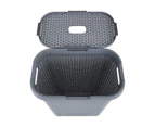 Plastic Woven Hamper - Anko