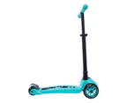 i-Glide Kids 3 Wheel V3 Scooter LED Wheels - Aqua