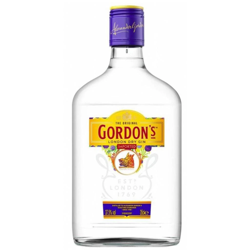 GORDONS LONDON DRY GIN 37% 350ML