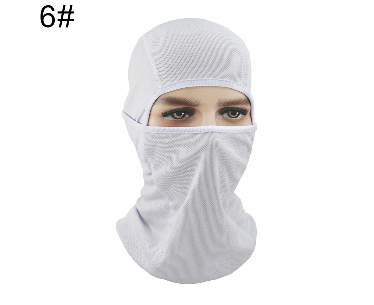 Balaclava UV Protection Cycling Motorcycle Anti Dust Full Face Scarf Hat Cover-6#