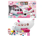 Dickie - Hello Kitty Airplane with Figures, Roof Opener, Includes 3 Figures and 20 Accessories - Toy Gift for Kids - MKTP