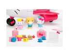 Dickie - Hello Kitty Airplane with Figures, Roof Opener, Includes 3 Figures and 20 Accessories - Toy Gift for Kids - MKTP