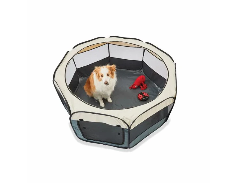 Foldable Pet Play Pen, XL - Anko