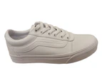 Vans Womens Ward Comfortable Lace Up Sneakers - White