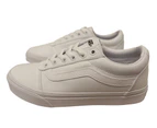 Vans Womens Ward Comfortable Lace Up Sneakers - White