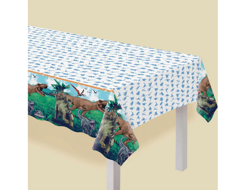 Dinosaur Jurassic Into The Wild Paper Tablecover