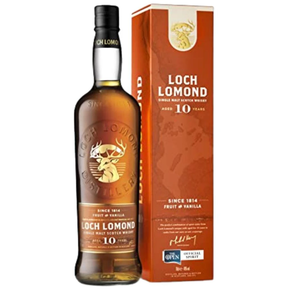 LOCH LOMOND FRUIT & VANILLA 10 YEAR OLD SCOTCH WHISKY 40% 700ML