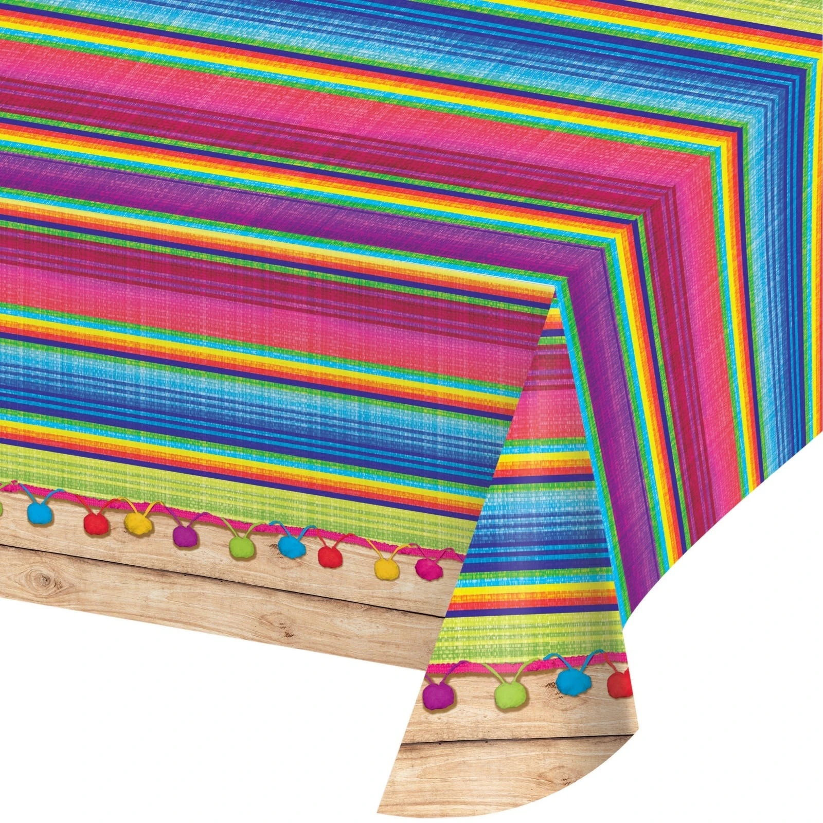 Serape Fiesta Plastic Tablecloth