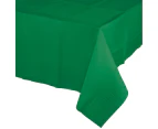 Green Rectangular Paper Tablecloth