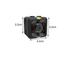 SQ11 Mini Camera Multifunctional 1080P USB Portable Carcorder DV Micro HD-compatible Camera for Home-Black - Black