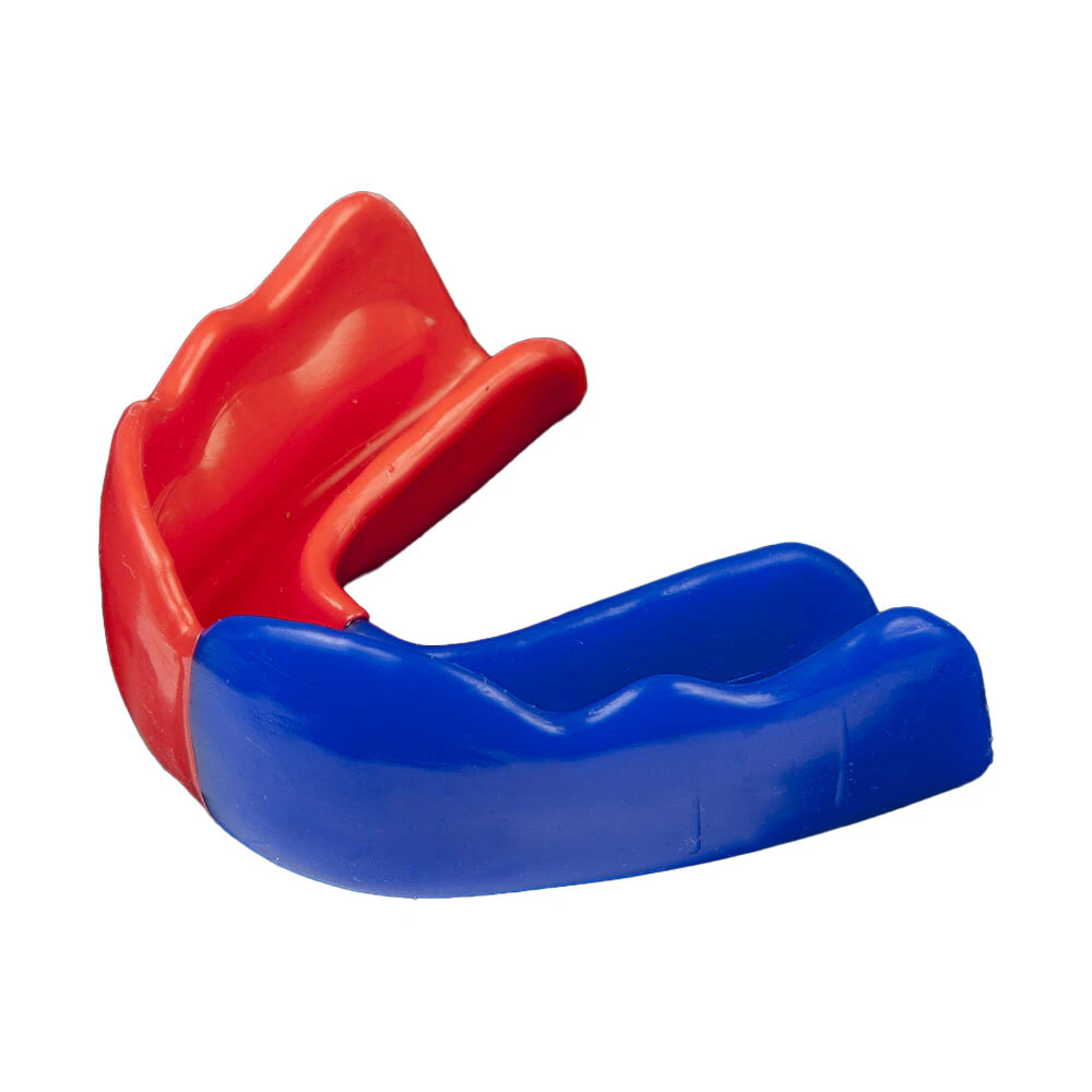 Signature Sports Type 2 Protective Mouthguard Teeth Shield Family Drk Blue & Red