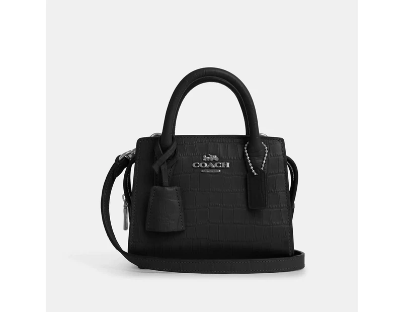 Coach Outlet Andrea Mini Carryall - silver/black