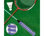 Racket Grip Tape Antiskid Sweat Absorbption Polyurethane Fishing Rod Shockproof Stickiness Racquet Handle Grip Tape for Tennis-Purple
