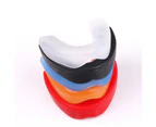Plastic Mouthguard Mouth Guard Gum Shield for All Sports MMA Boxing Fighting-Red