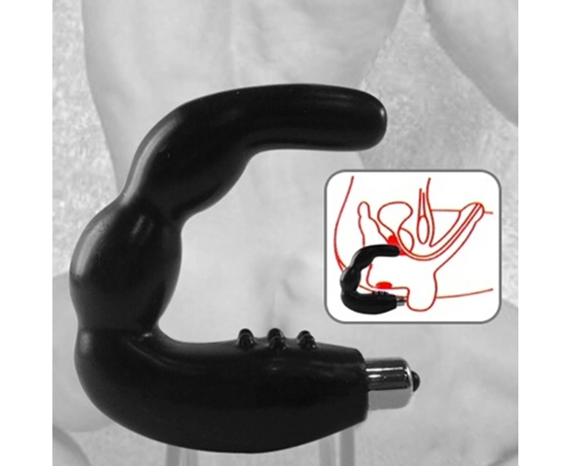 Male Prostate Massager Strong Stimulator Massage Waterproof Vibrating Therapy