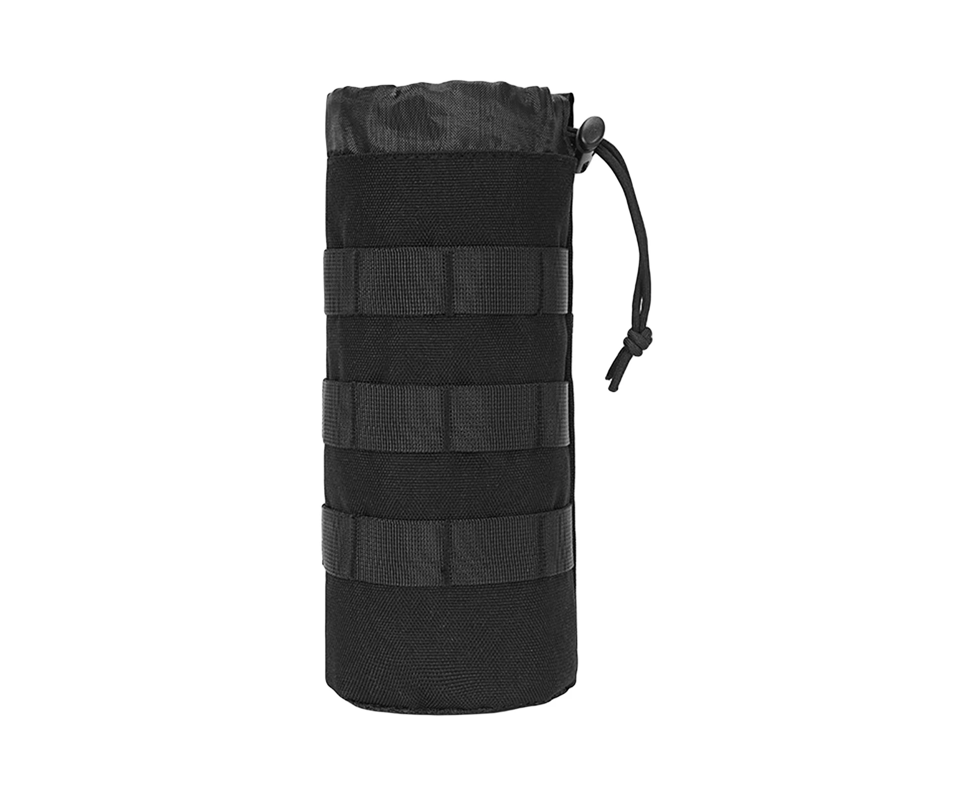 Water Bottle Bag Super Soft Waterproof Wear Resistant Tear-Resistant Carry Oxford Cloth Kettle Sleeve Insulated Glass Water Bottle Cover-Black Oxford Cloth