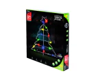 SAS Electrical 64cm Silhouette Tree & Star Solar Power LED Multicoloured