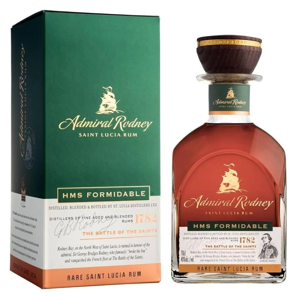 ADMIRAL RODNEY FORMIDABLE RUM 10-15 YEAR OLD 40% 700ML