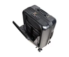 Eminent 20" Trolley Cabin Hard Case Luggage Travel Suitcase 55x40x23cm - Black