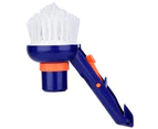 Swimming Pool Hot Spring Fish Pond Wall Cleaning Brush Scrubber Cleaner Tool-Blue