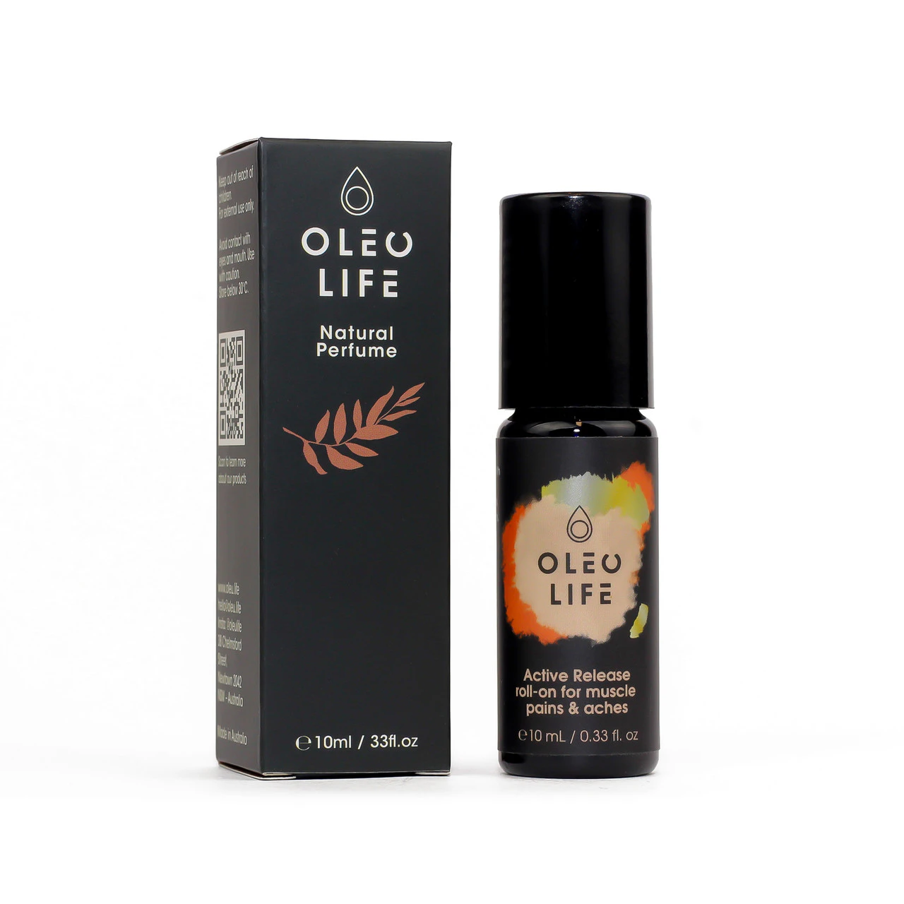 Active Release Roll-on Natural Perfume - The Salt Box