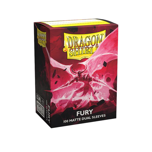 Dragon Shield Fury 100 Matte Dual Sleeves