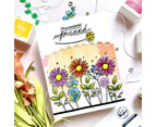 PinkFresh Studio Wildflower Bouquet Stamp