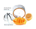 Citrus Juicer Lemon Orange Juicer Manual Hand Squeezer Reamer With Built-In Measuring Cup And Strainer by Kasmoire ...: Kitchen & Dining