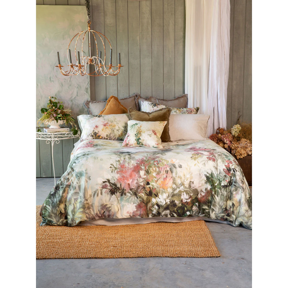 MM Linen Giverny Multi Quilt Cover Set