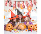 Halloween Party Decorations,Scary Birthday Banner for Halloween Kids Party Decorations ，2pcs