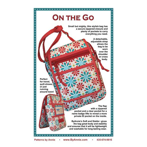 Quilting Sewing Patchwork By Annie On The Go Pattern Only