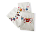 Embroidery Cloth Table Napkin Thanksgiving Dinners Napkin