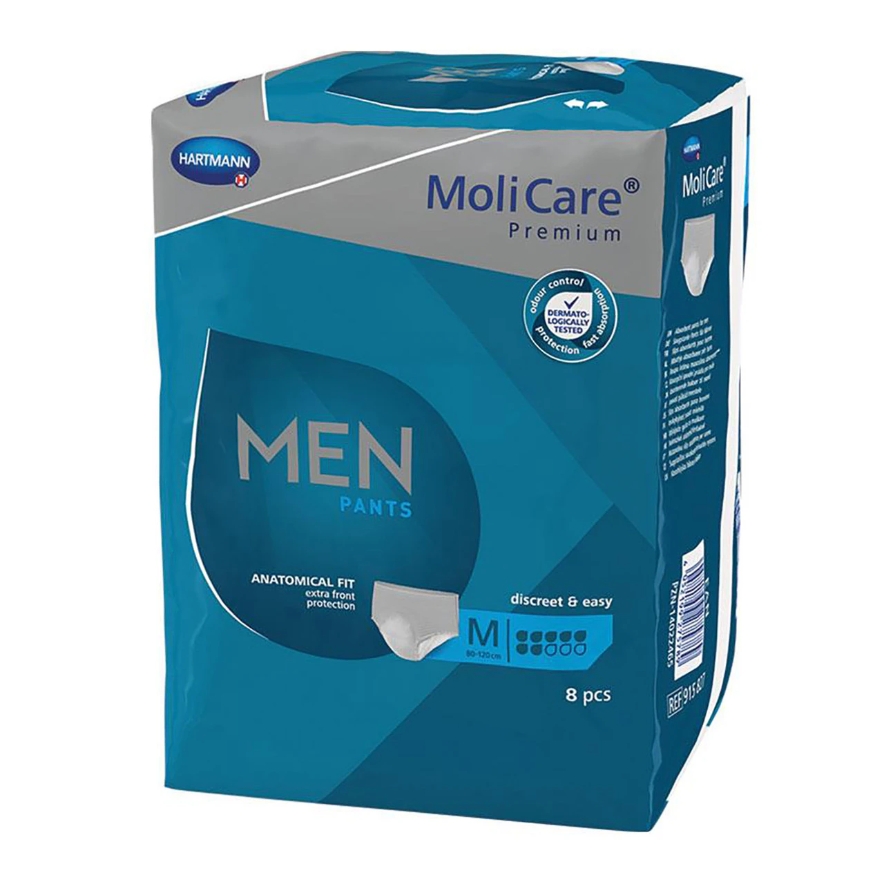 Molicare Premium Mens Pants 7 Drop Medium 8 Pack