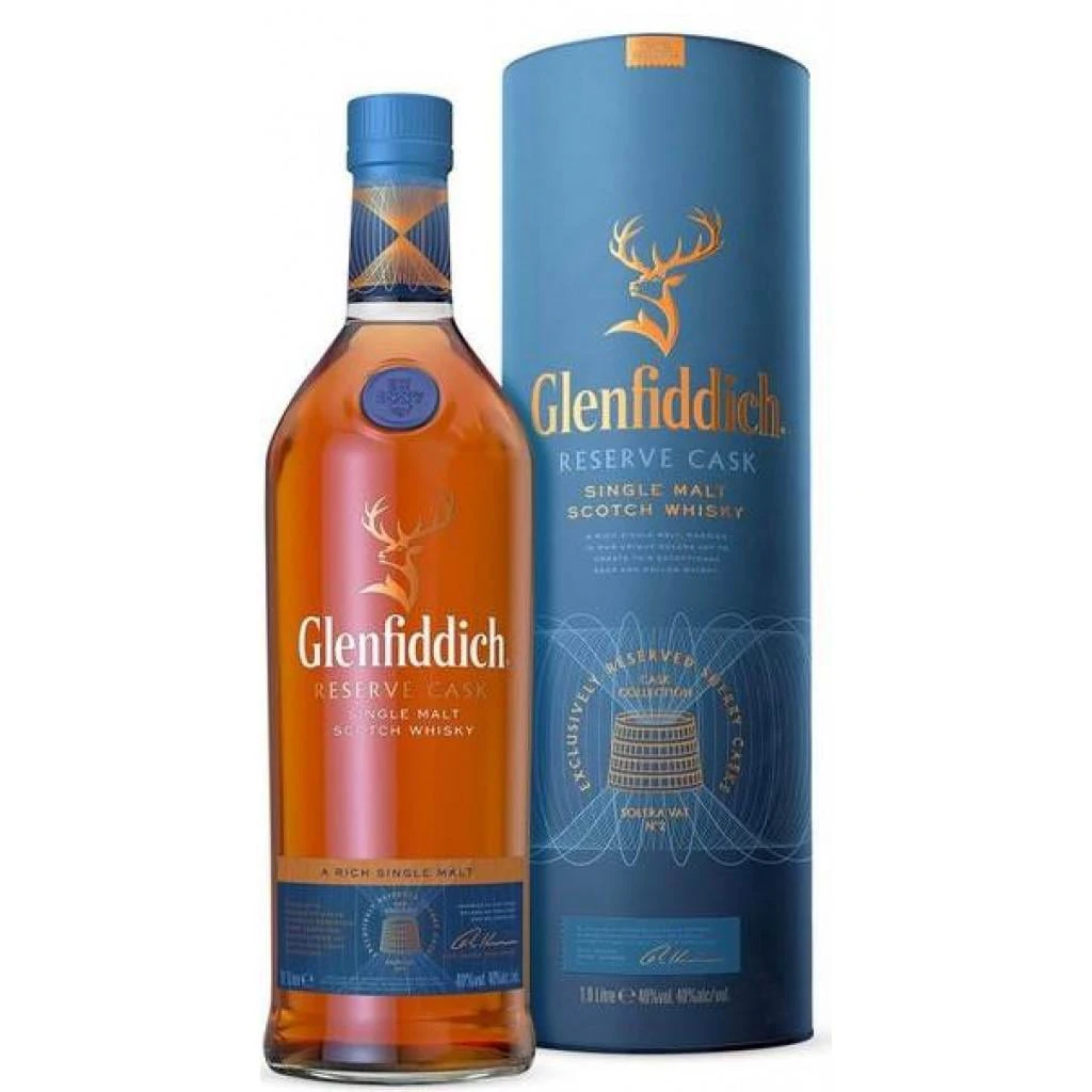 GLENFIDDICH RESERVE CASK SINGLE MALT SCOTCH 40% 1LT