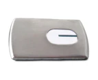 stainless steel business card case