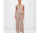 90's Suit Pants - Lily Loves - Brown