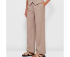 90's Suit Pants - Lily Loves - Brown