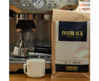 Potblack Wanderer dark roast espresso ground coffee — 3x 1kg bags