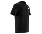 Adidas Club Mens Tennis Polo Shirt - Black