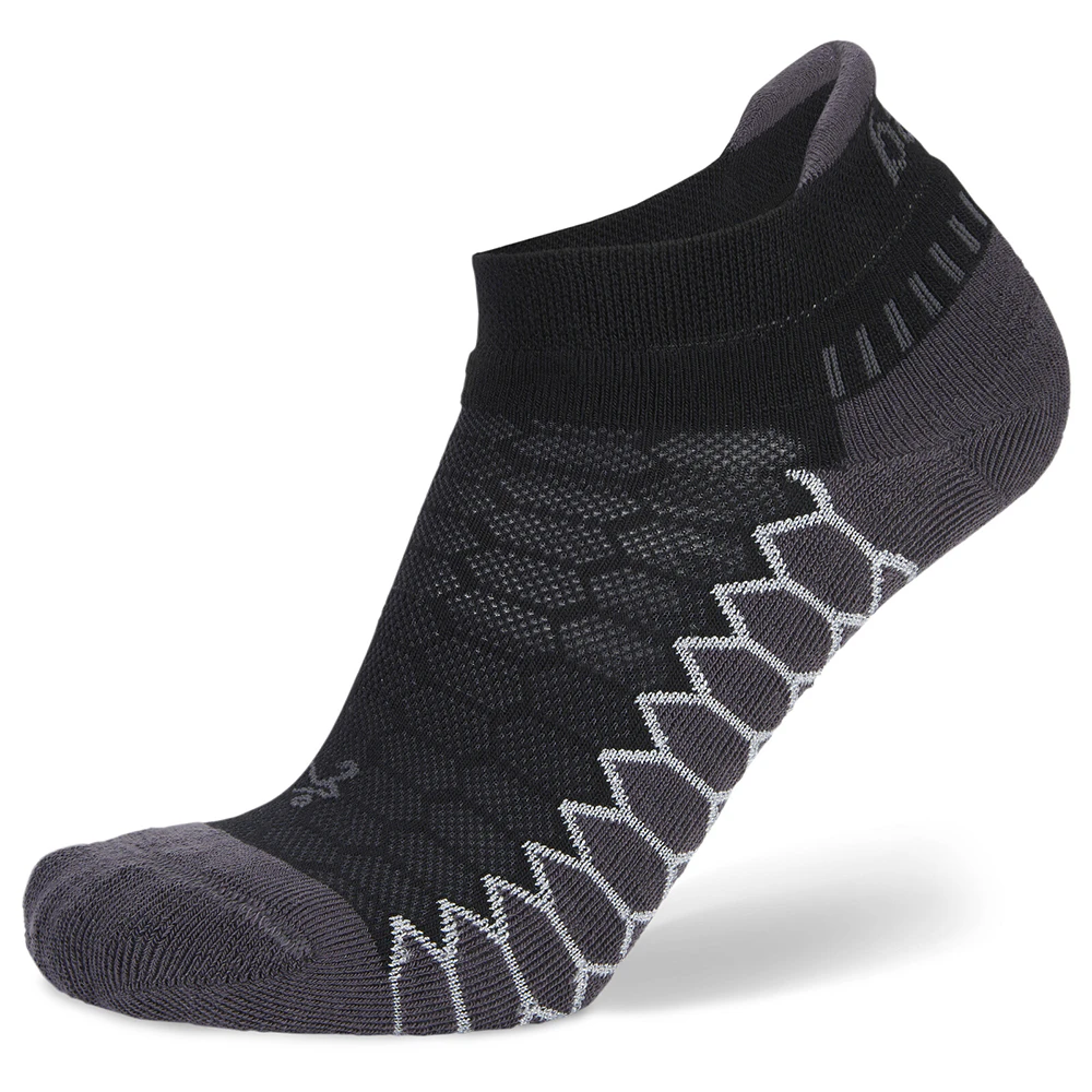 Balega Silver No Show Drynamix Running Socks Outdoor Black - Black;