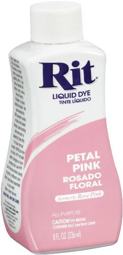 Rit Dye Liquid 236ml Petal Pink