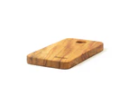 Neoflam Camphor laurel Long cheese plate with hole hand made in Byron bay