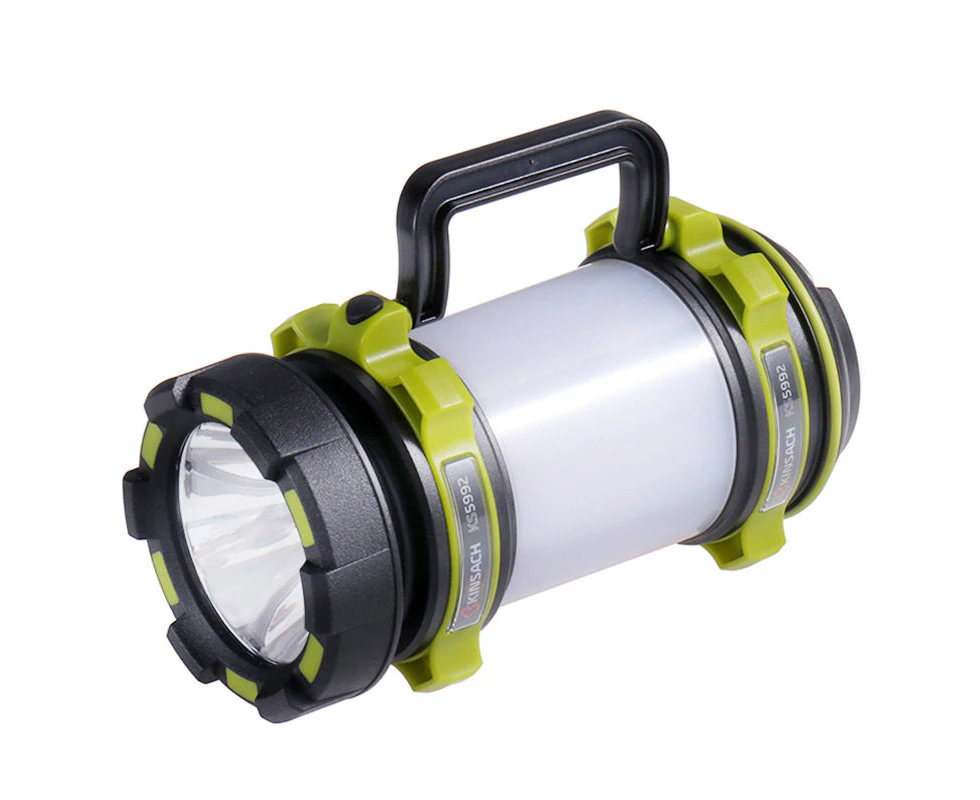 Winmax Outdoor Strong Light Flashlight LED Camping Lantern Rechargeable with USB Cable