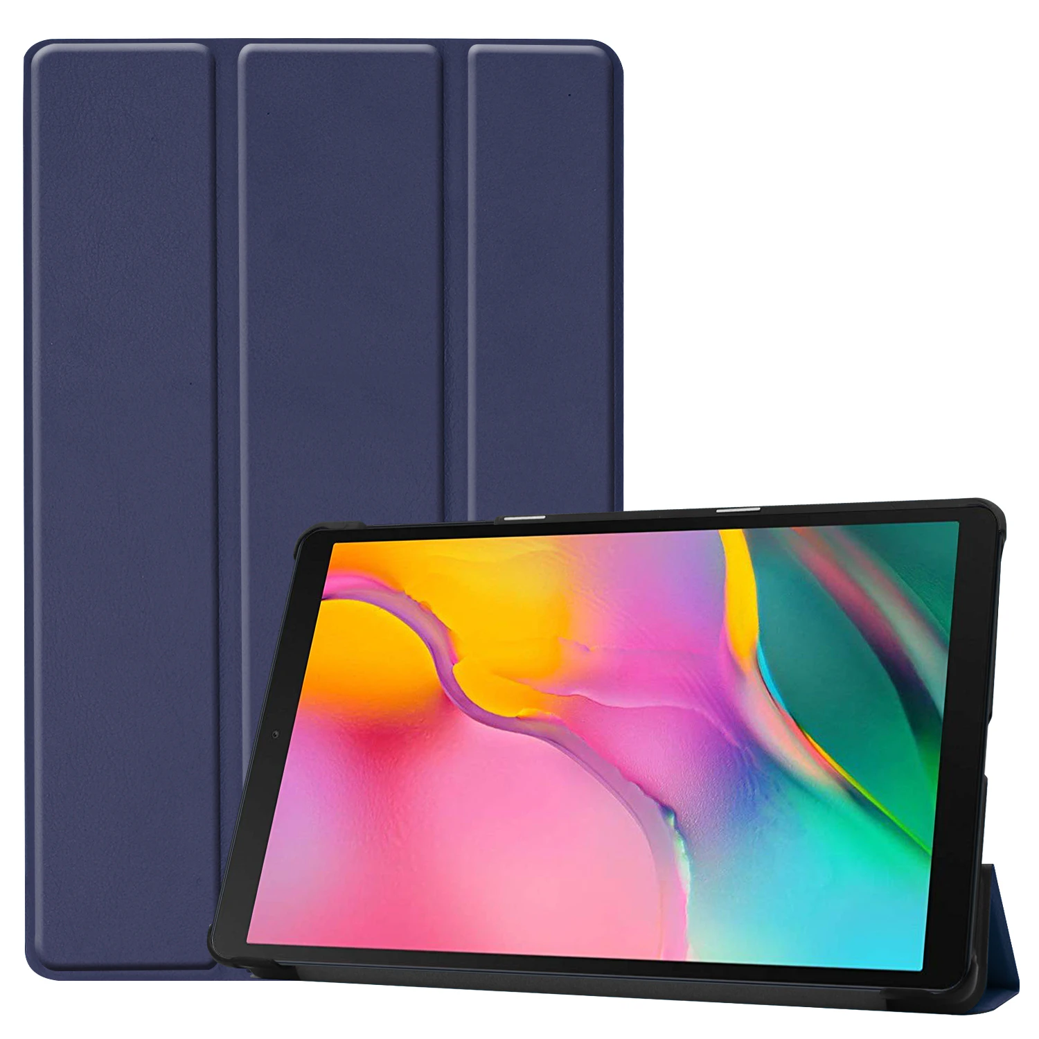 MCC For Samsung Galaxy Tab S6 Lite 10.4" Smart Case Cover P610 P613 P620 P625 [Dark Blue]